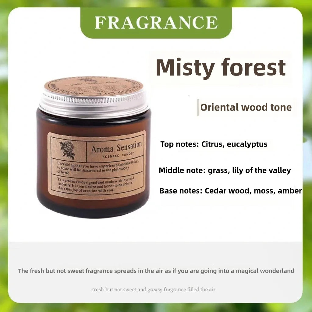 Essential Oil Soy Candle - Hand-Selected Scents for Botanical Wellness