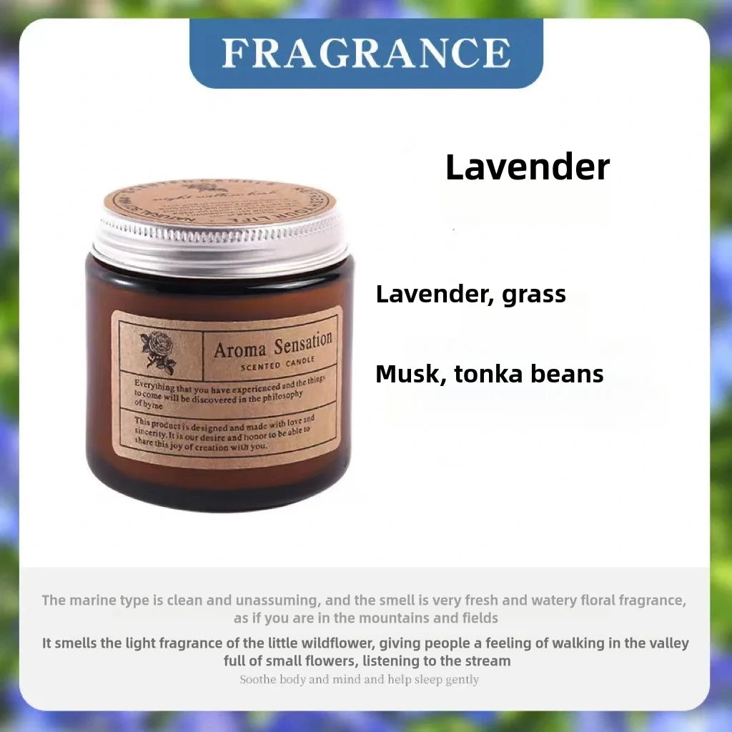 Essential Oil Soy Candle - Hand-Selected Scents for Botanical Wellness