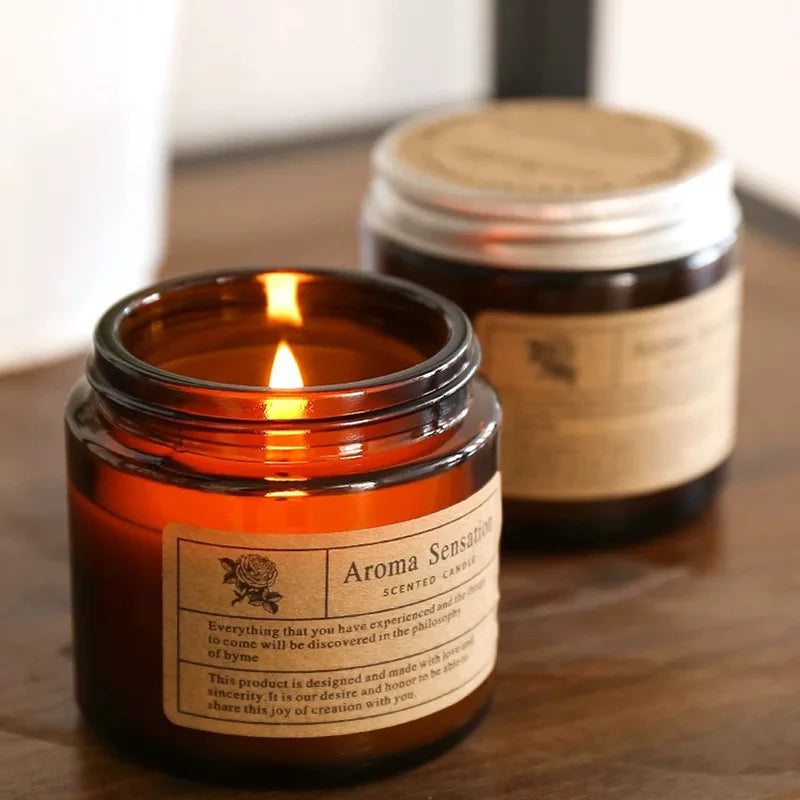 Essential Oil Soy Candle - Hand-Selected Scents for Botanical Wellness