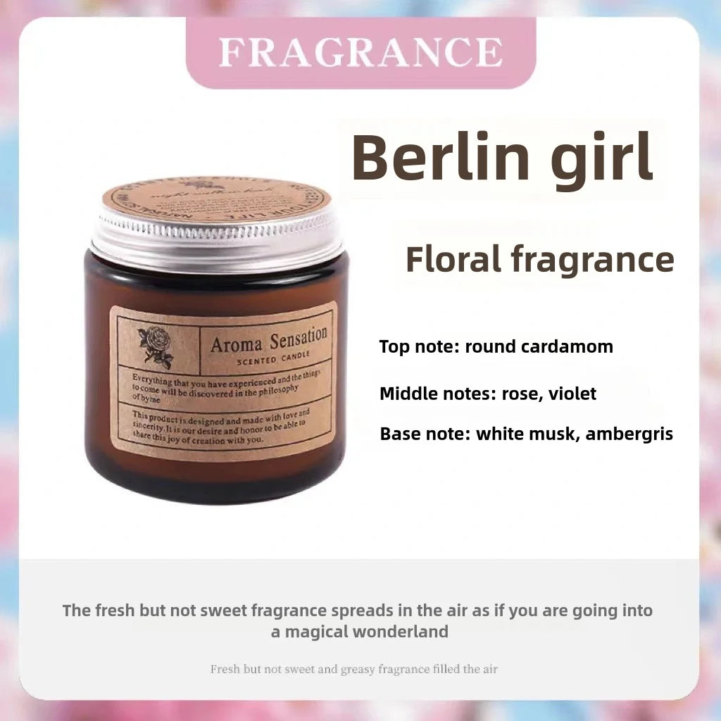 Essential Oil Soy Candle - Hand-Selected Scents for Botanical Wellness