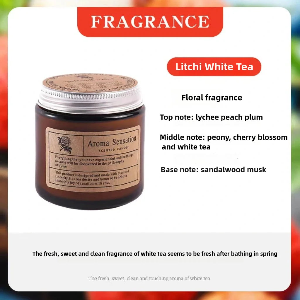 Essential Oil Soy Candle - Hand-Selected Scents for Botanical Wellness