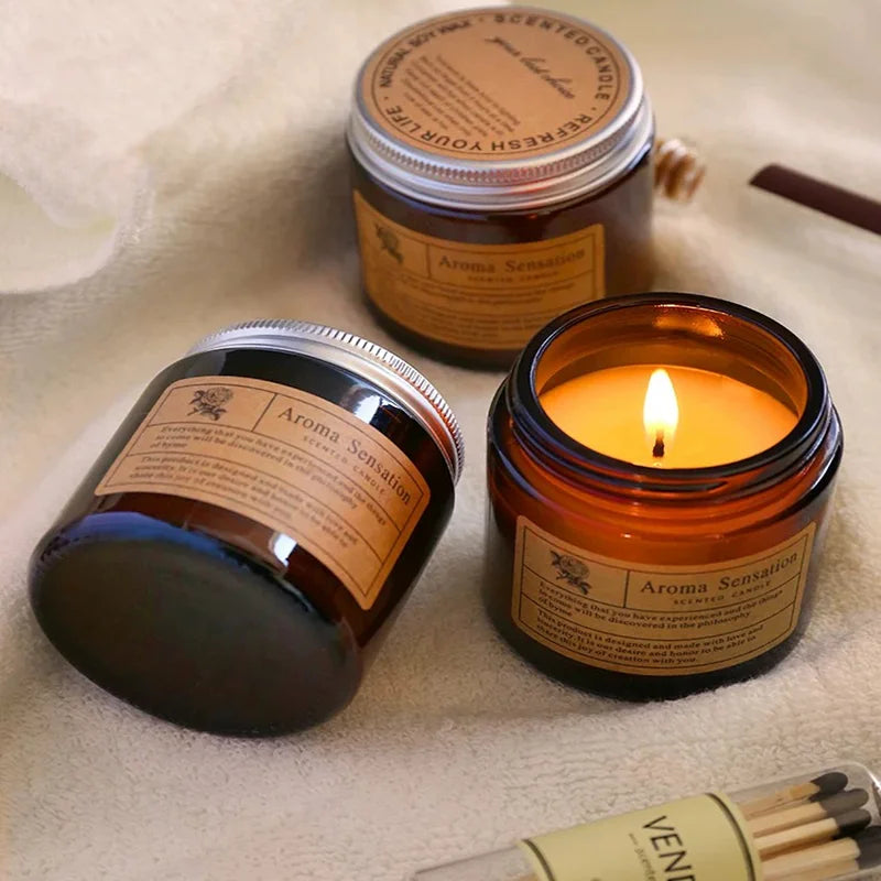 Essential Oil Soy Candle - Hand-Selected Scents for Botanical Wellness