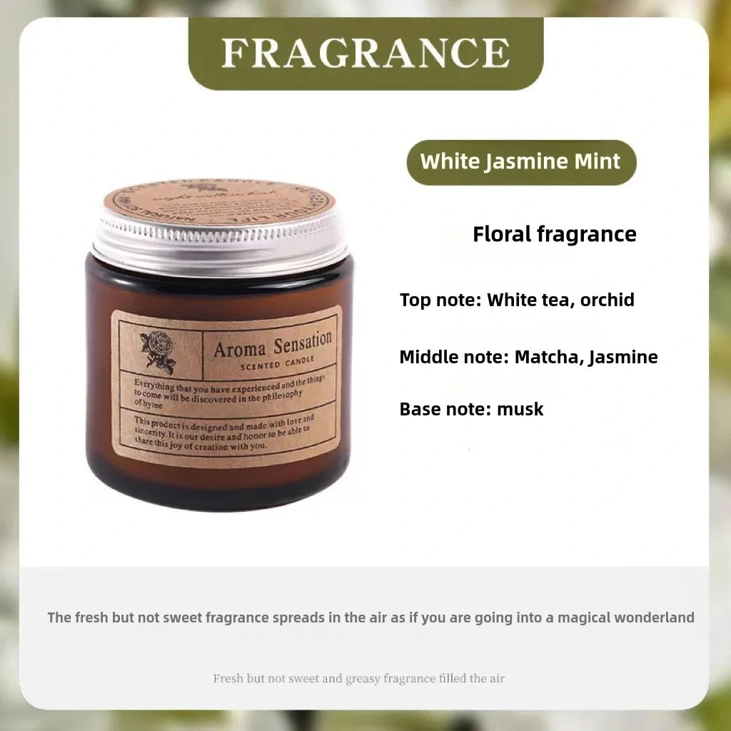 Essential Oil Soy Candle - Hand-Selected Scents for Botanical Wellness