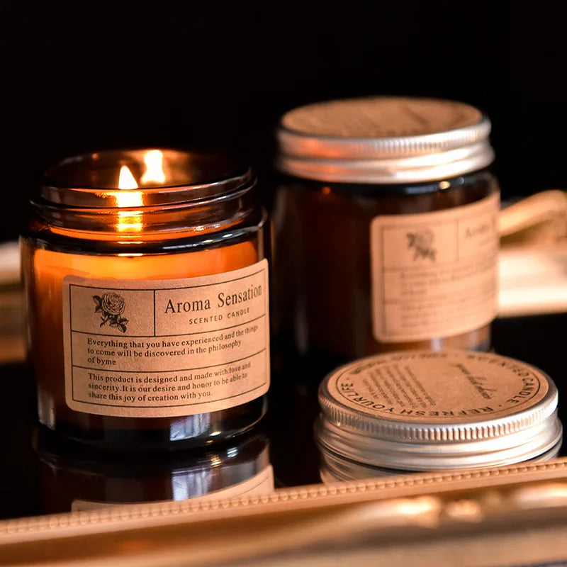 Essential Oil Soy Candle - Hand-Selected Scents for Botanical Wellness